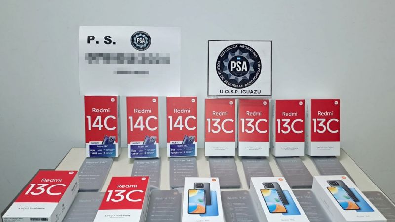 Incautaron mercadería electrónica valuada en más de 70 millones de pesos