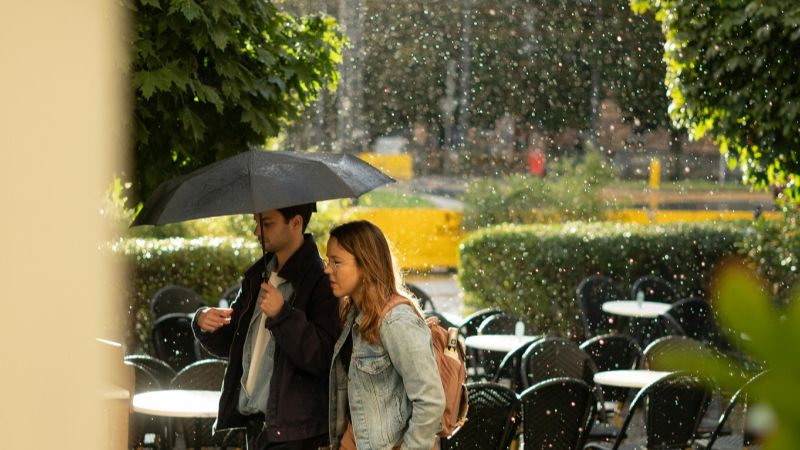 Clima: semana con chaparrones y tormentas
