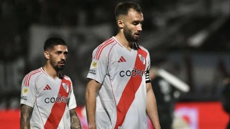 Tres bajas sensibles en la defensa de River