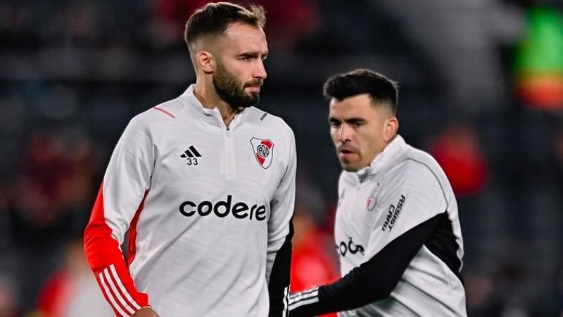 Tres bajas sensibles en la defensa de River
