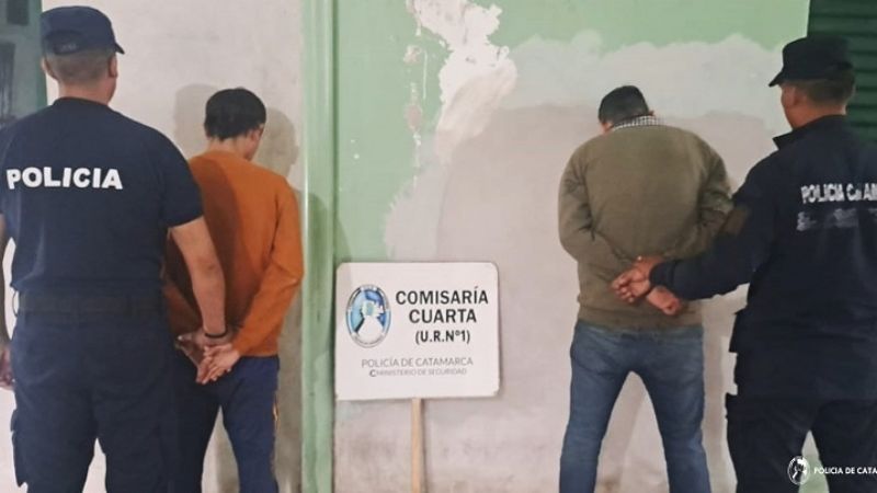 Causaban un desorden y terminaron presos