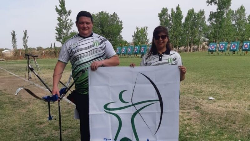 Podios del Tiro con Arco para San Martín