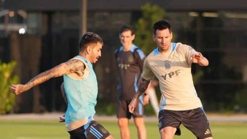 Con Messi incluido, Argentina prepara la visita a Venezuela