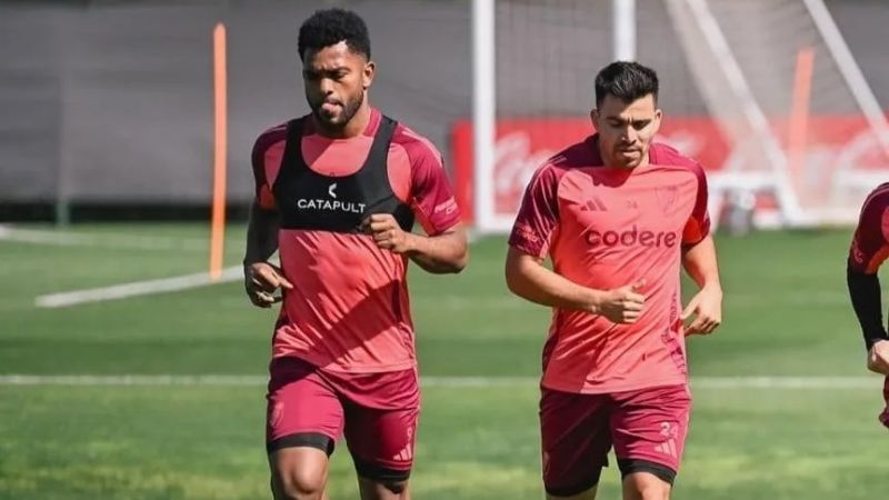 Borja volvió a entrenar, tras el episodio con a sus hijos