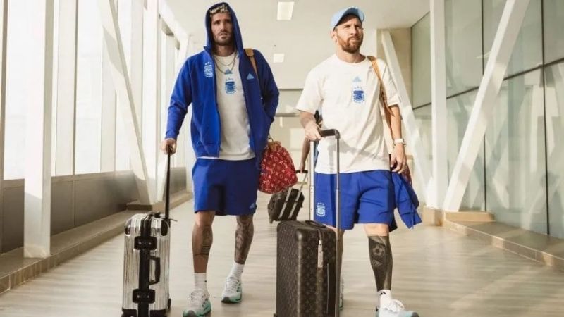 Argentina llegó a Colombia y ya viaja a Venezuela