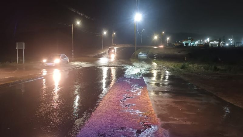 Advierten por la creciente en el arroyo Fariñango