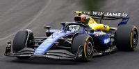 El Williams de Colapinto transita el circuito de Interlagos, totalmente reasfaltado; es la primera vez del chico de Pilar en el autódromo paulista.