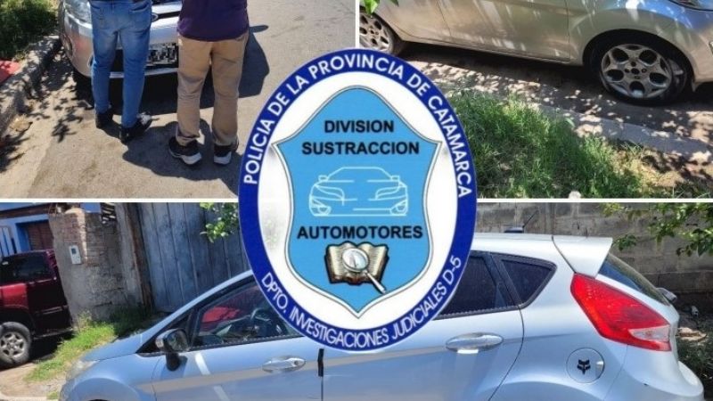 Un auto requerido por la Justicia fue secuestrado