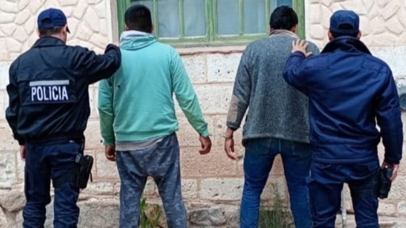 Detienen a dos jóvenes agresivos