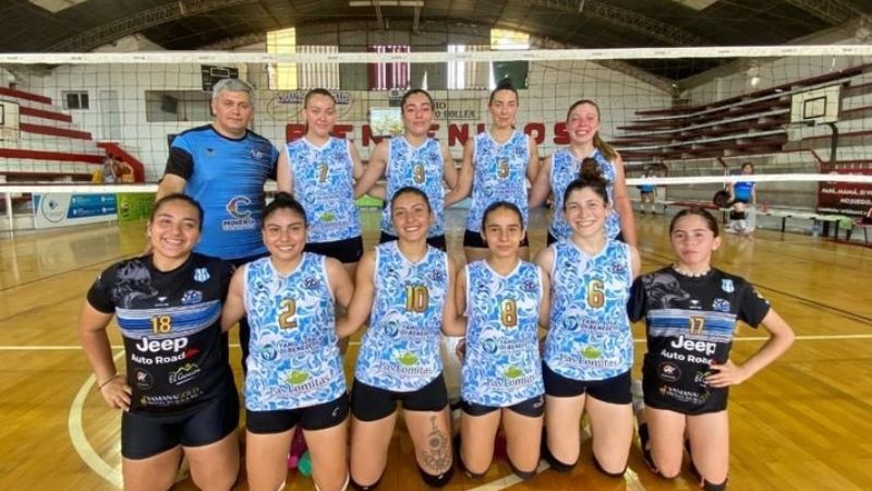 Ateneo A y CEF 5, líderes en mayores femenino