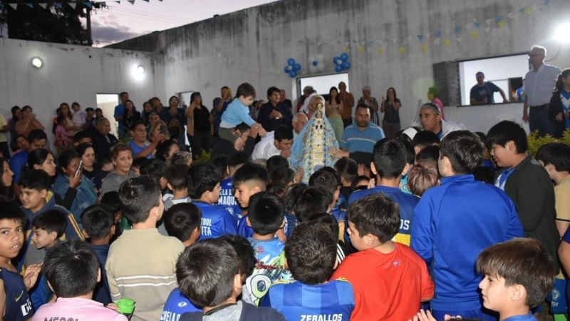 Alborozo en Vélez por la visita de la Virgen