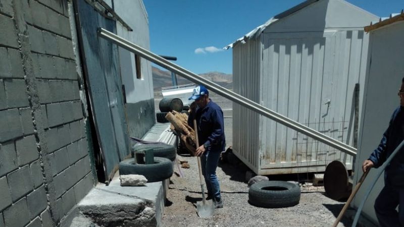 Realizan importantes obras energéticas en la cordillera catamarqueña