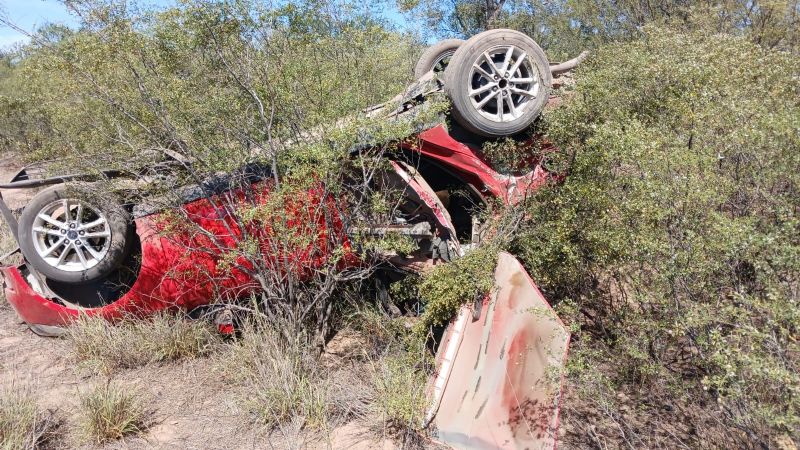 Tremendo vuelco en Capayán