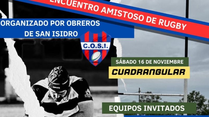 Cuadrangular de rugby en Obreros de San Isidro