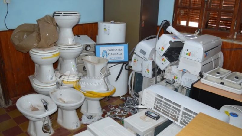 Dos detenidos tras millonario robo a una empresa minera