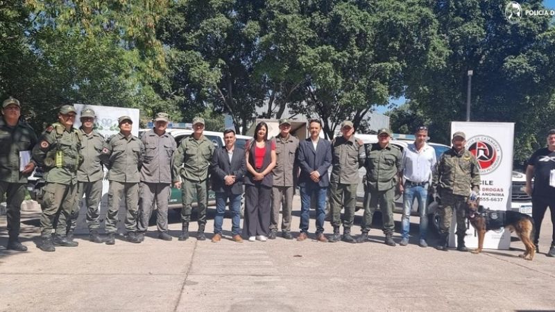 La Policía quemó 151 kilos de marihuana y 57 de cocaína
