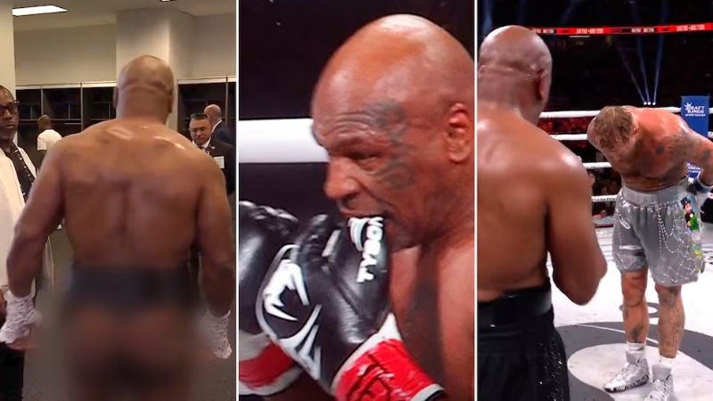 Mike Tyson perdió ante Jake Paul