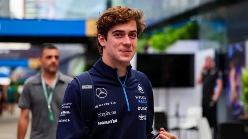 En medio de rumores, "guiño" de Colapinto a Alpine