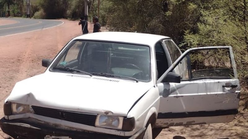 Chocó contra un poste