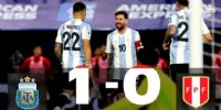LA SONRISA volvió a los rostros argentinos tras el triunfo de la Selección, fente a Perú, y se mantiene líder en las Eliminatorias Sudamericanas.