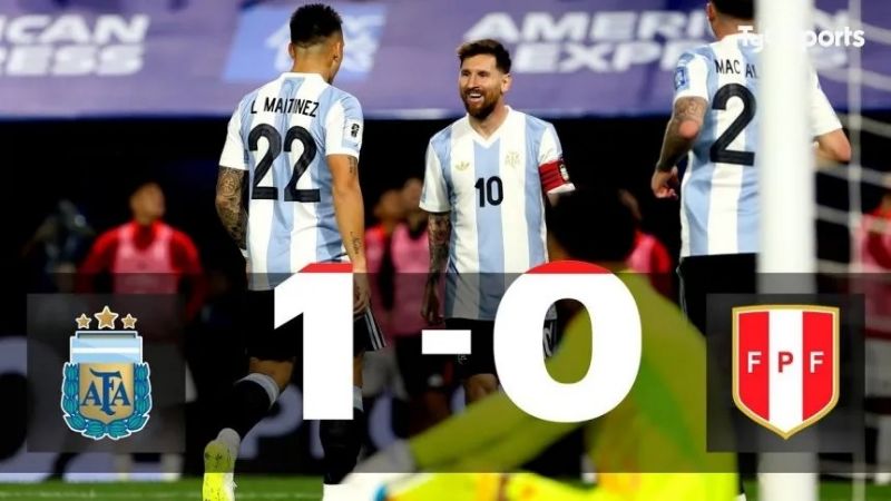 Argentina recuperó la sonrisa ante Perú
