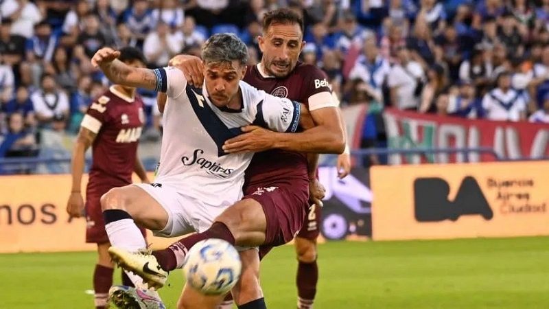 Vélez empató con Lanús y se encendió la lucha por el tíulo