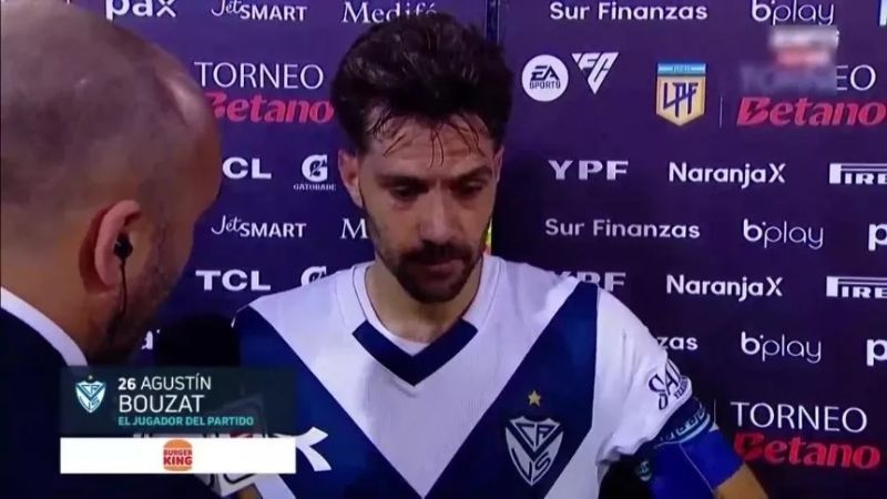 Vélez estalló contra el referí Echenique