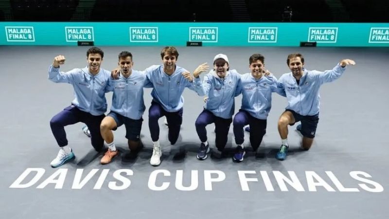 Argentina ante Italia, por la Copa Davis 2024