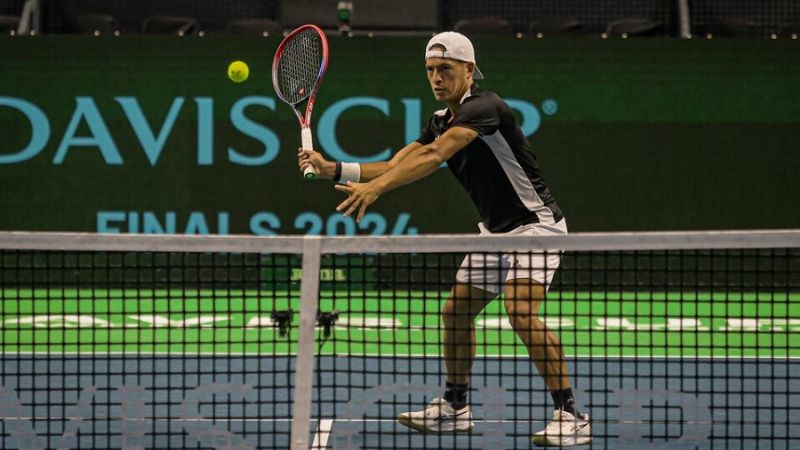 Argentina ante Italia, por la Copa Davis 2024