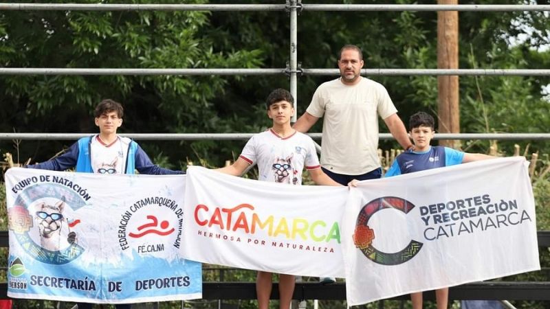Nadadores “Cata” destacados en San Luis