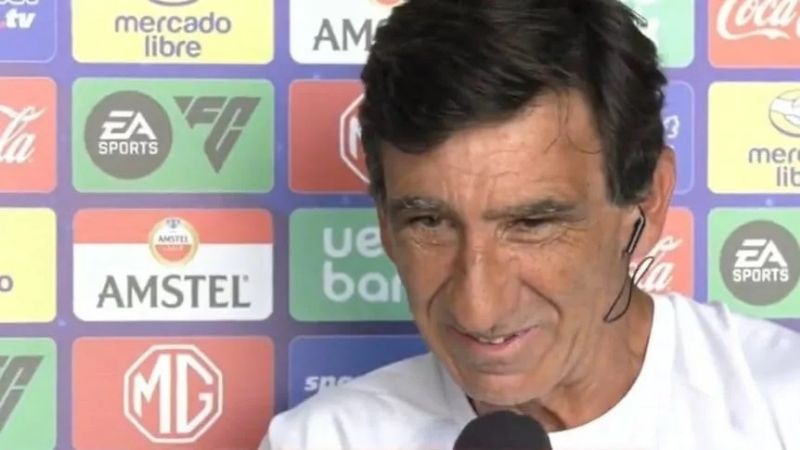 La emoción de Costas por Juanfer Quintero