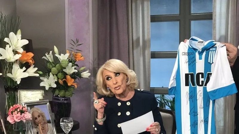 Mirtha afirmó que “Racing gana 2 a 0”