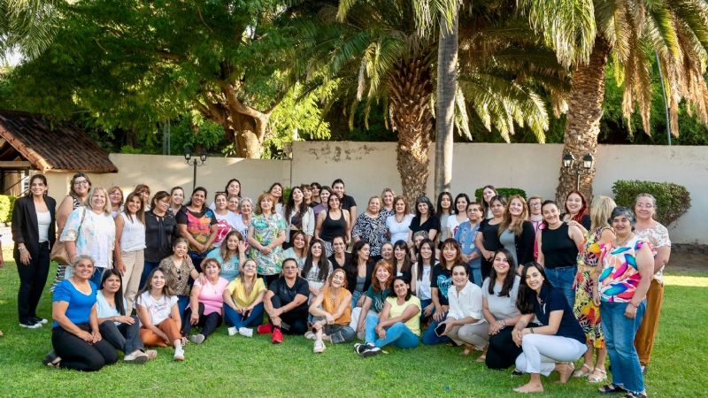 Se realizó el quinto encuentro de mujeres "El poder de las Mariposas: Camino el 25N"