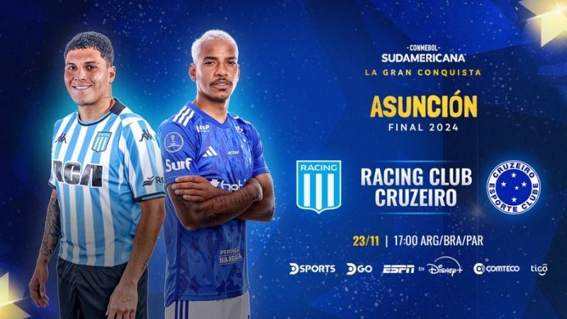 Racing-Cruzeiro, gran final gran de la Copa Sudamericana