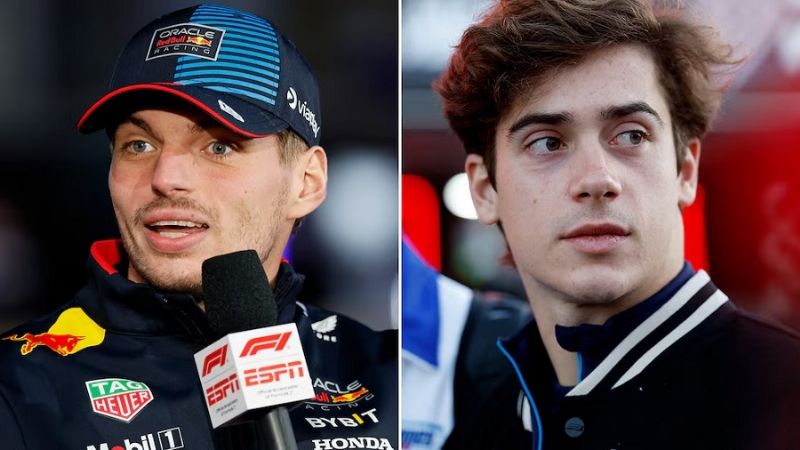 Verstappen defendió a Colapinto