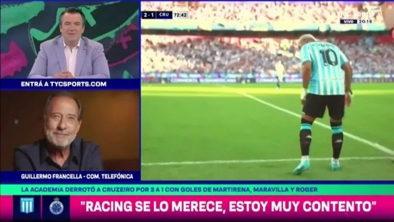 Para Francella, " Costas se merece una estatua"