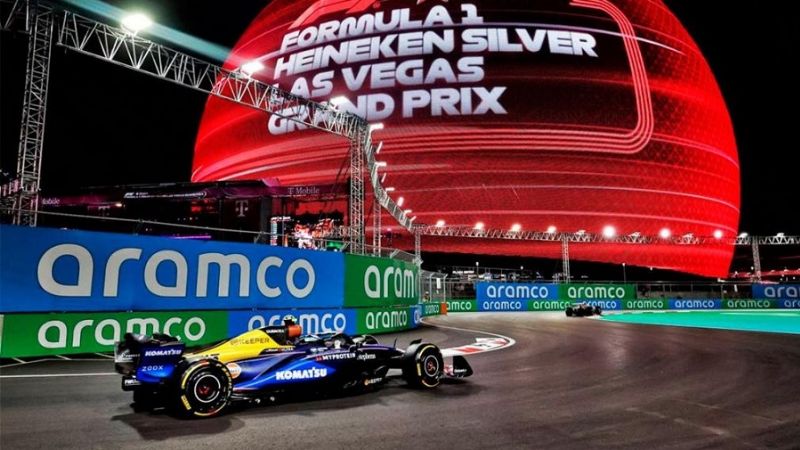 Colapinto tuvo buen desempeño en Las Vegas