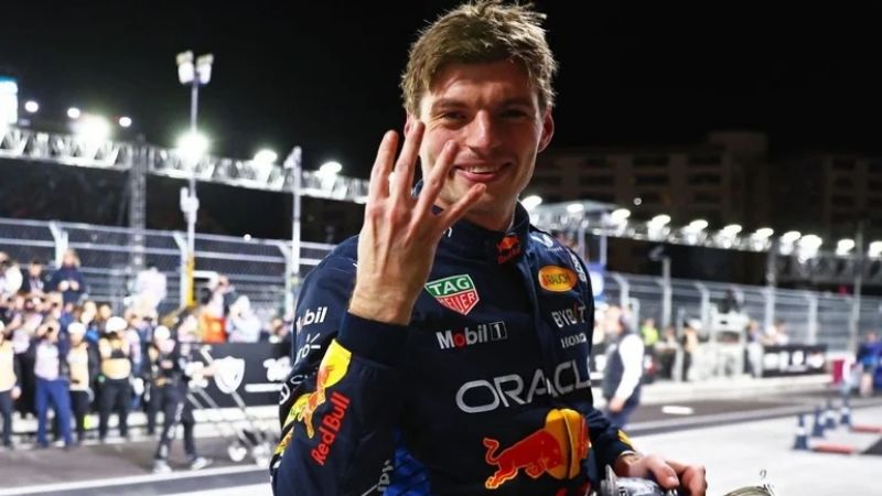 Verstappen tetra campeón de a Fórmula 1