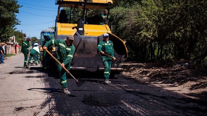Avanza plan de asfaltado en Valle Viejo