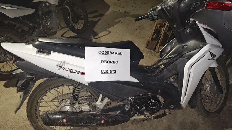 Recuperaron motos robadas