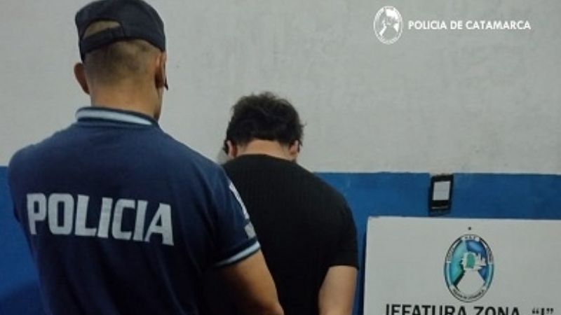 Aprehenden a un hombre y secuestran una moto