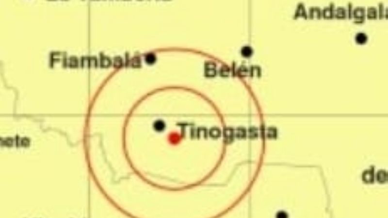 Temblor en el Este catamarqueño