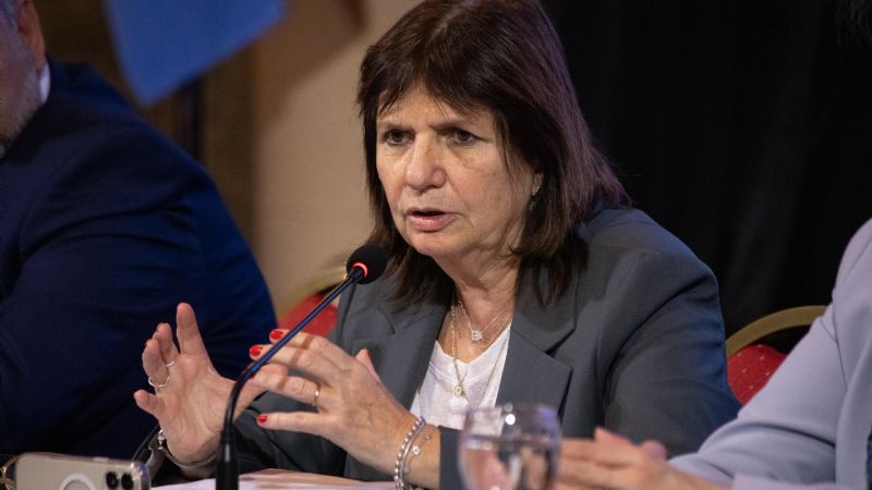 Bullrich resaltó la baja de tasa de homicidios en 15.7%