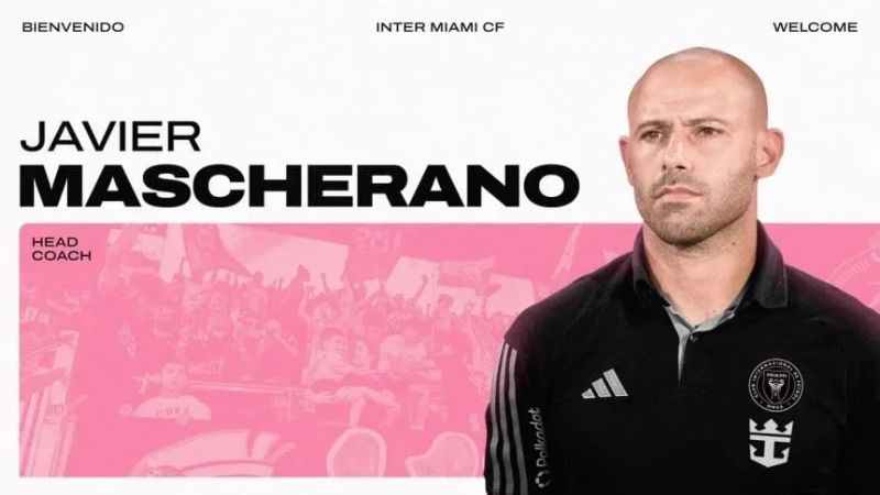 Mascherano fue anunciado por Inter Miami