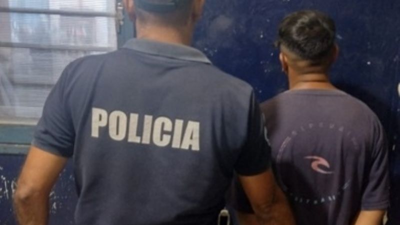 Apresado por violencia de género