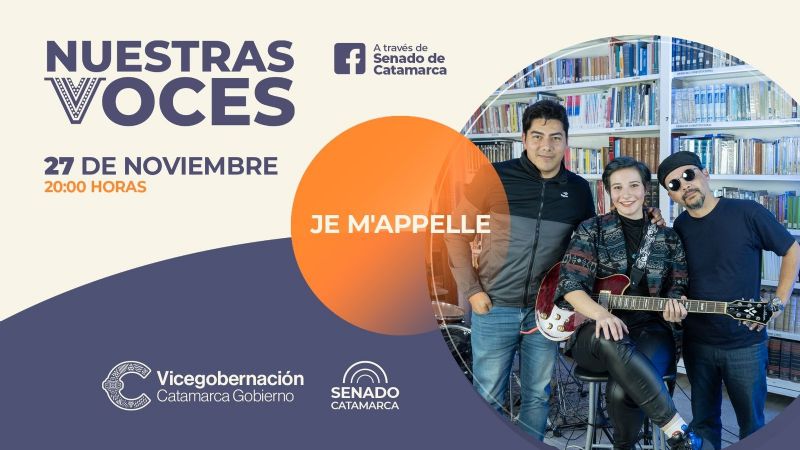 Je-M'appelle se presenta en el octavo episodio de "Nuestras Voces"