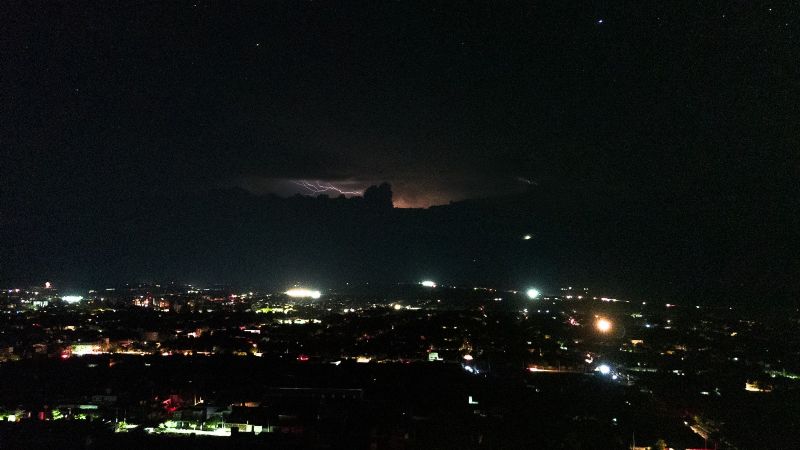 Tormentas en el Este provocaron un gran apagón en el Valle Central