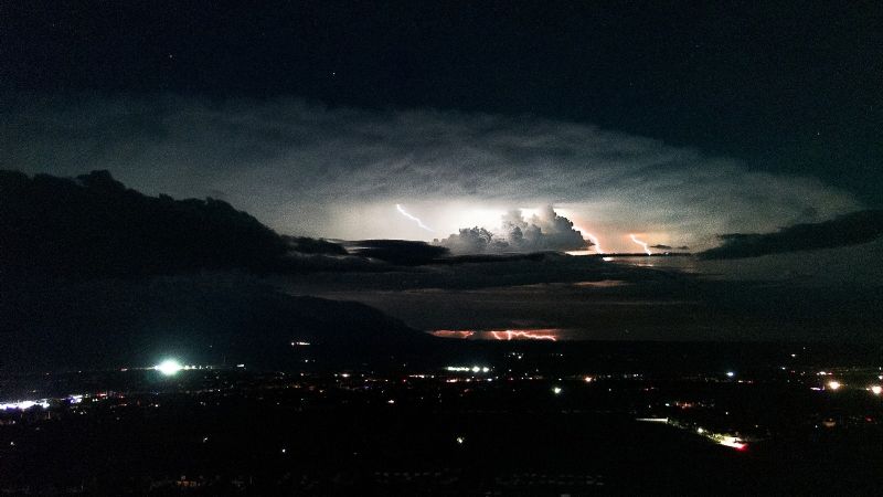 Tormentas en el Este provocaron un gran apagón en el Valle Central
