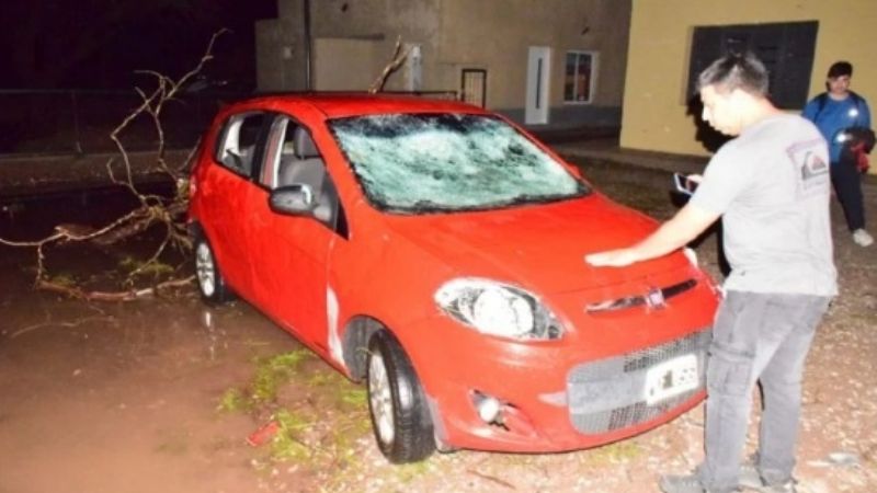 Temporal arrasó Telaritos y se declaró la emergencia