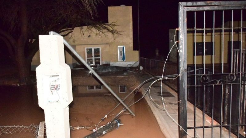 Temporal arrasó Telaritos y se declaró la emergencia